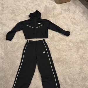 Nike Black Tracksuit Set